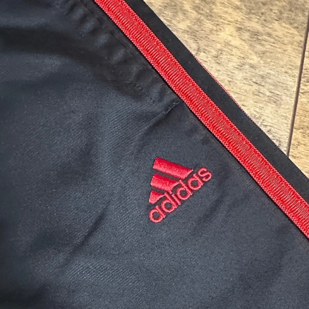 Adidas Toddler 3 Stripe Warm Up Joggers, Size 4T, EUC